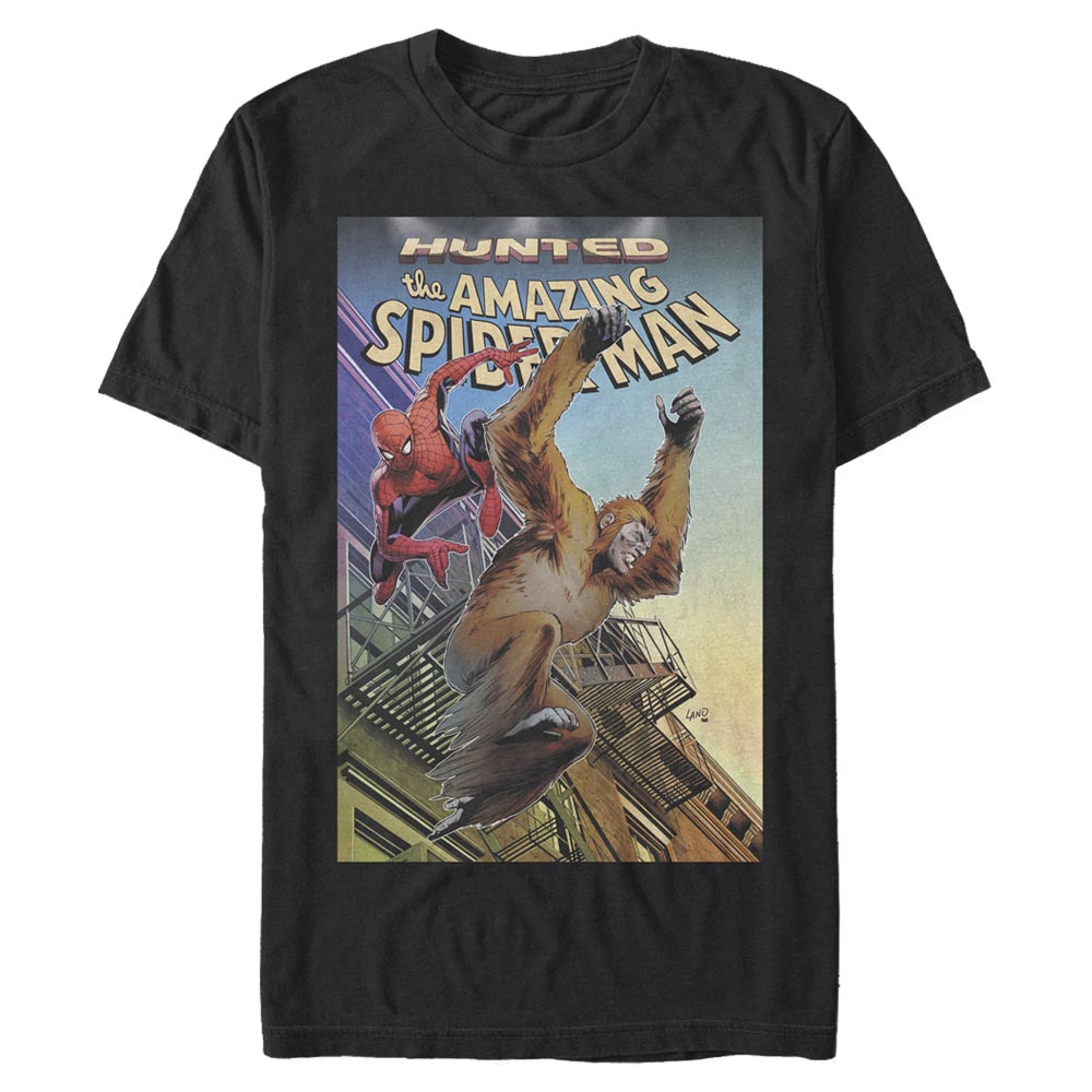 Marvel - Spider-Man - Photo de groupe Hunted Spider-Man - Homme T-shirt