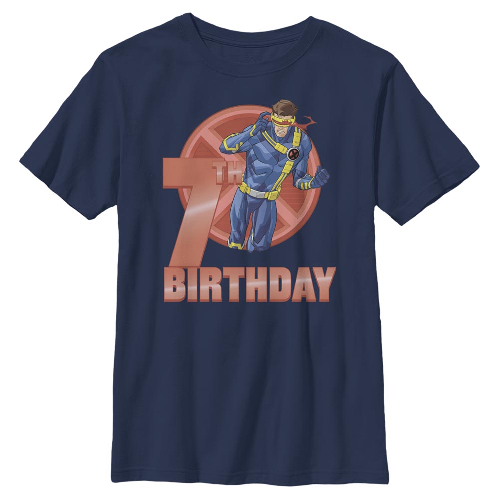Marvel - X-Men - Cyclops 7th Birthday - Geburtstag - Kinder T-Shirt