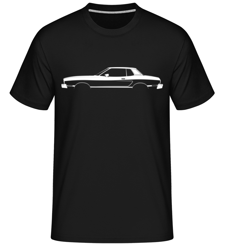 'Ford Mustang Ghia Coupe1974' Silhouette ·  T-Shirt Shirtinator homme