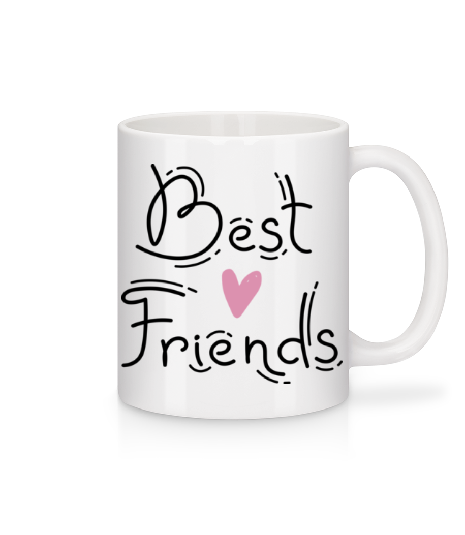 Best Friends · Mug en céramique blanc