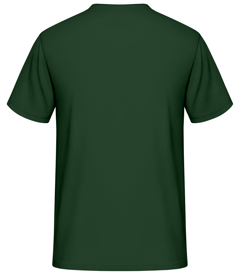 Aperçu: Disney Classics - Mickey Mouse - Goofy Greetings From Dad - Father's Day - Homme T-shirt - Vert bouteille - Derrière