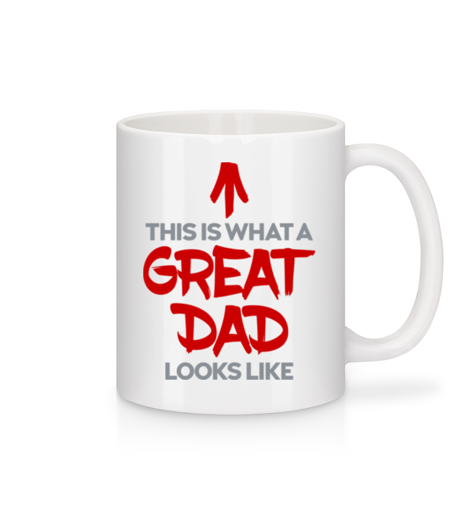 Great Dad Looks Like · Mug en céramique blanc