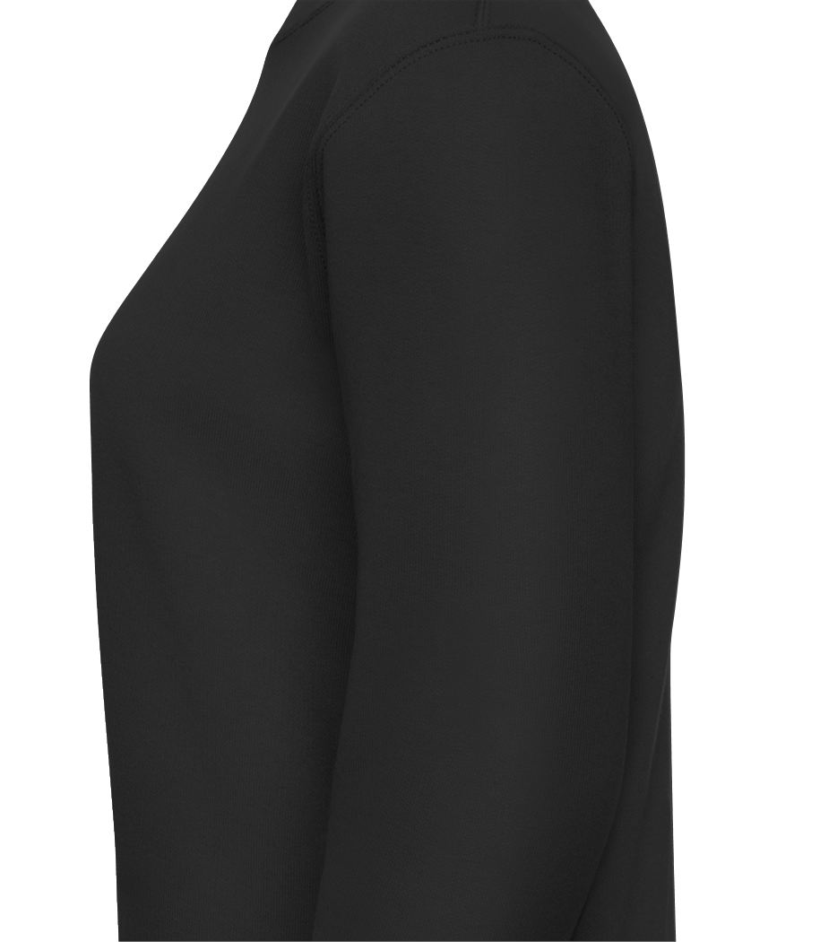 Aperçu: I Like Sweater Weather - Sweatshirt Femme - Noir - Gauche