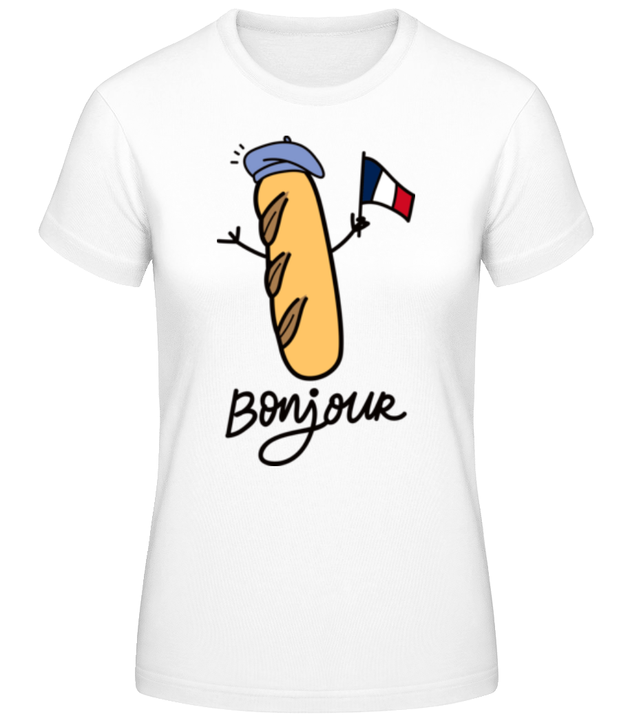 France Baguette Bonjour Bérèt · T-shirt standard Femme