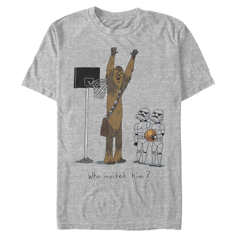 Star Wars - Classic Chewie Basketball - Homme T-shirt
