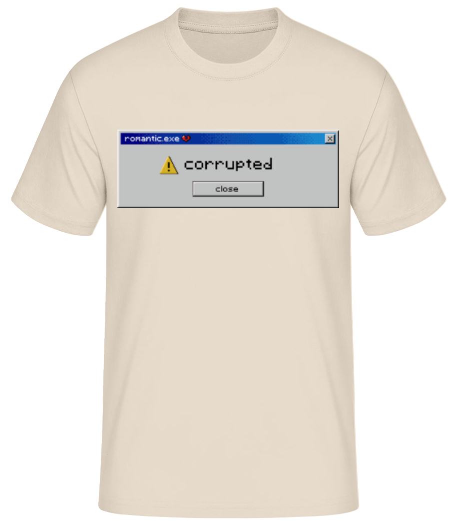 Y2K Romantic.exe Corrupted · T-shirt standard Homme