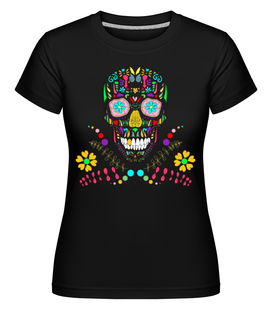 Crâne Coloré ·  T-shirt Shirtinator femme