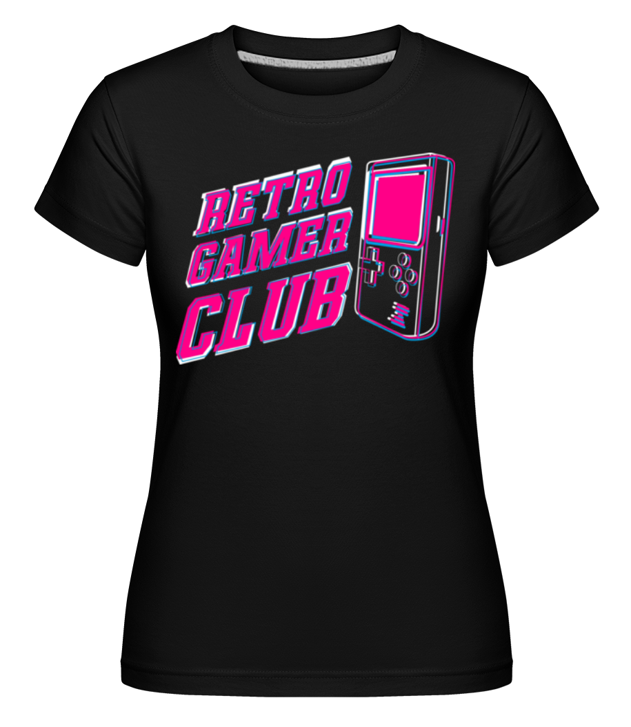 Retro Gamer Club ·  T-shirt Shirtinator femme