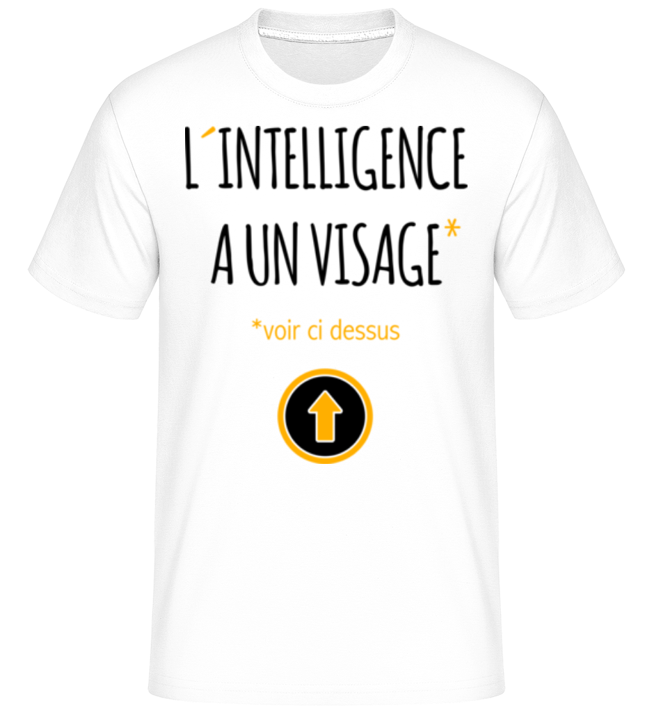 L´Intelligence A Un Visage ·  T-Shirt Shirtinator homme