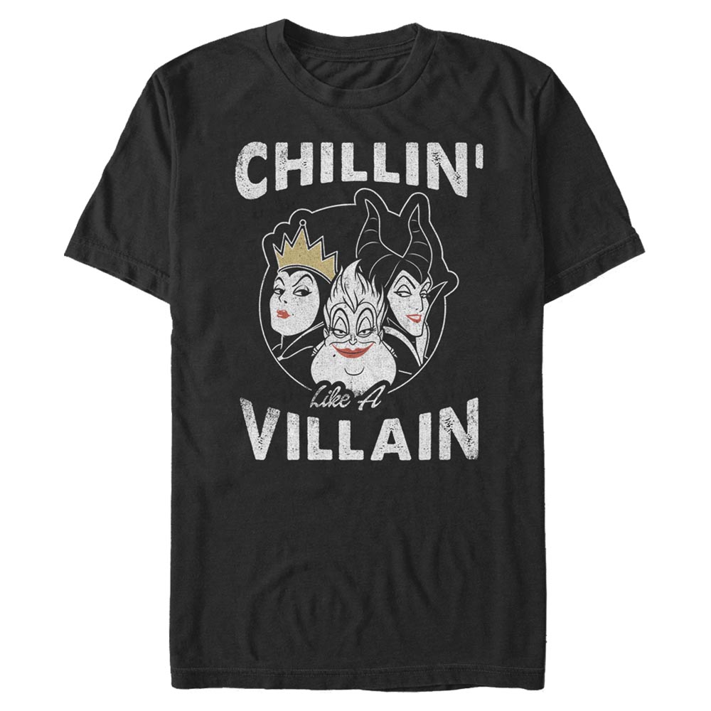 Disney - Les Méchants Disney - Photo de groupe Chillin - Homme T-shirt