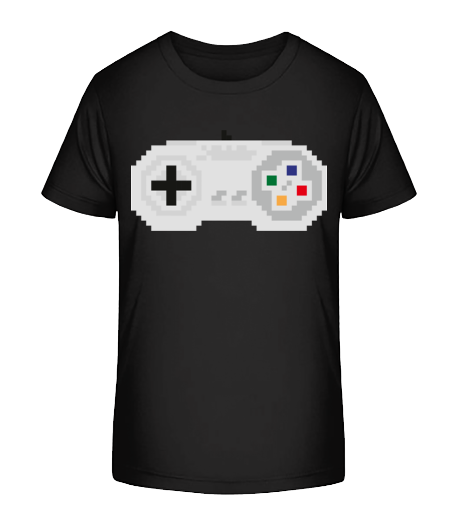 Contrôleur De Consoles Oldschool · T-shirt bio Enfant Stanley Stella 2.0