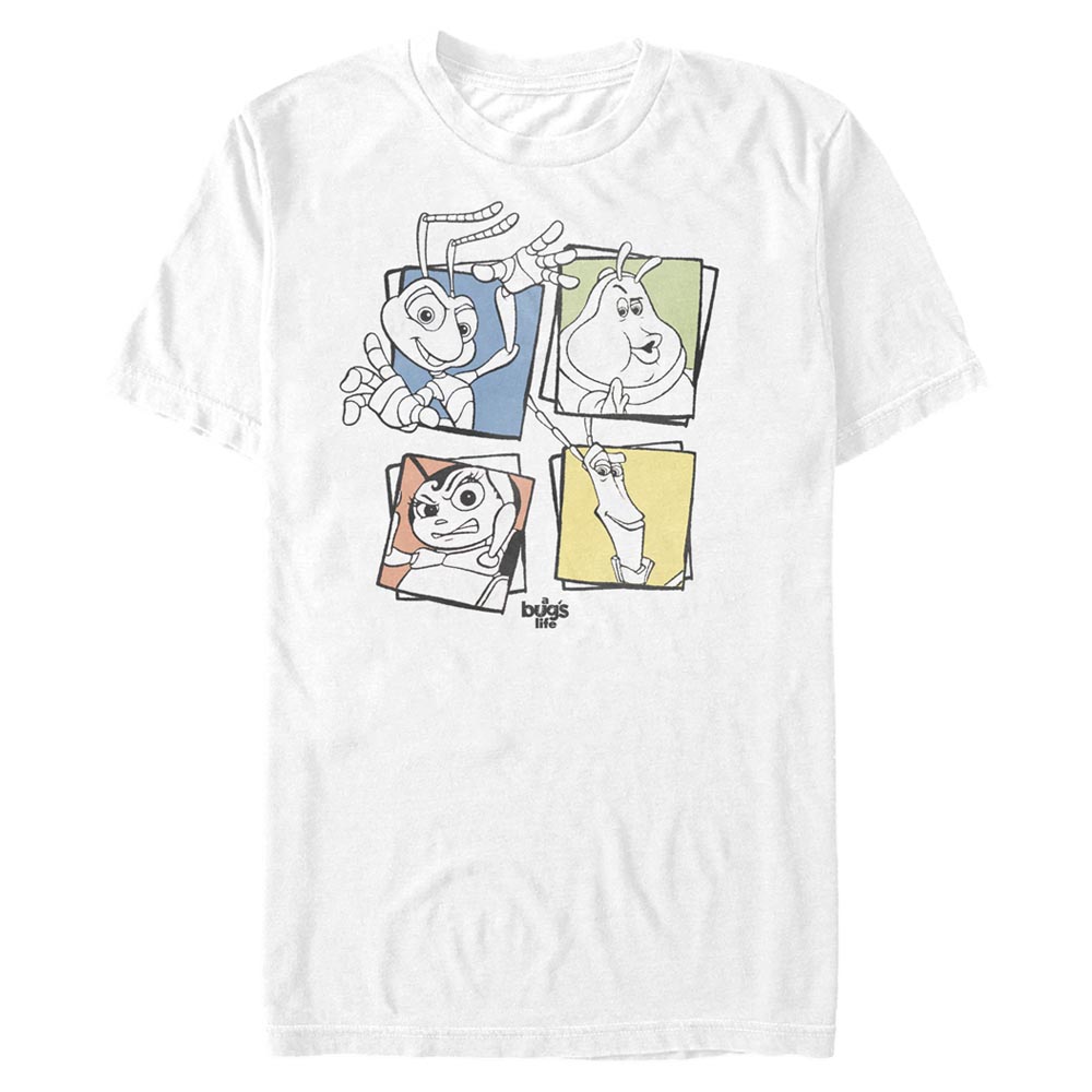 Pixar - 1001 pattes - Skupina Four Up - Homme T-shirt - Blanc - Devant