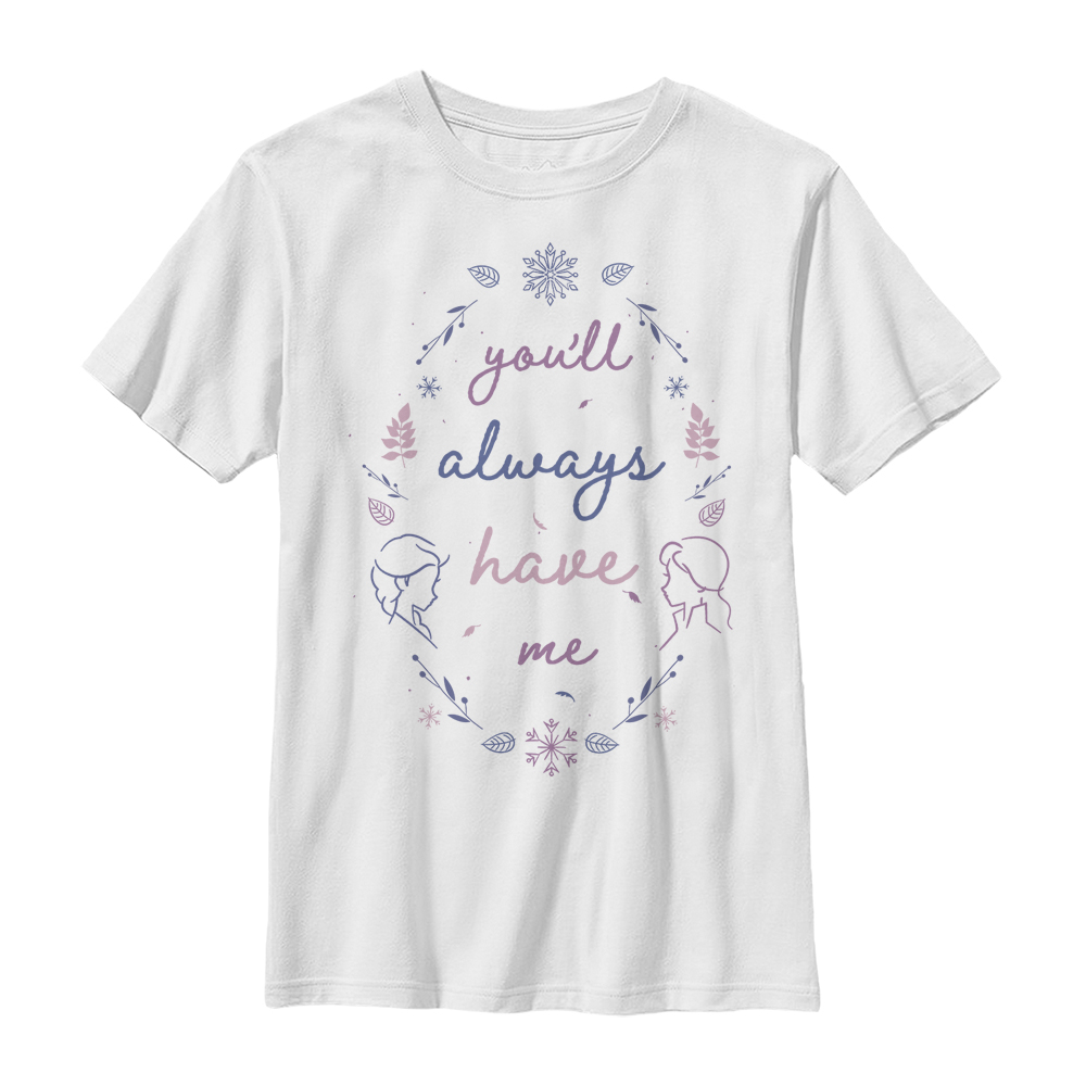 Disney - La Reine des neiges - Texte Have Me - Enfant T-shirt