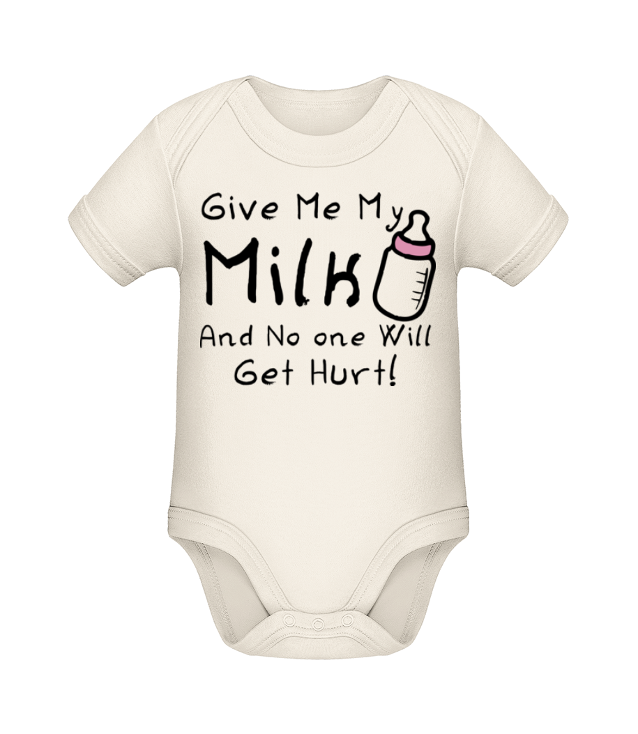 Give Me My Milk · Body manches courtes bio