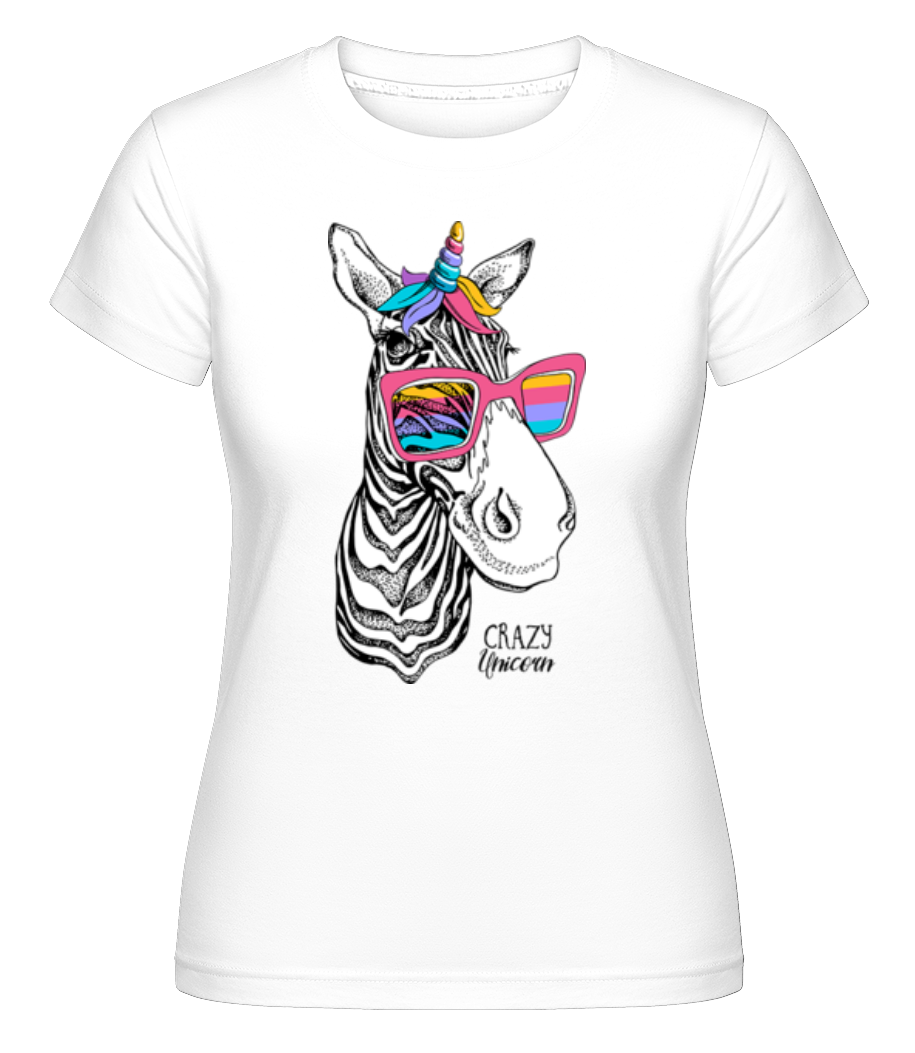 Crazy Unicorn ·  T-shirt Shirtinator femme