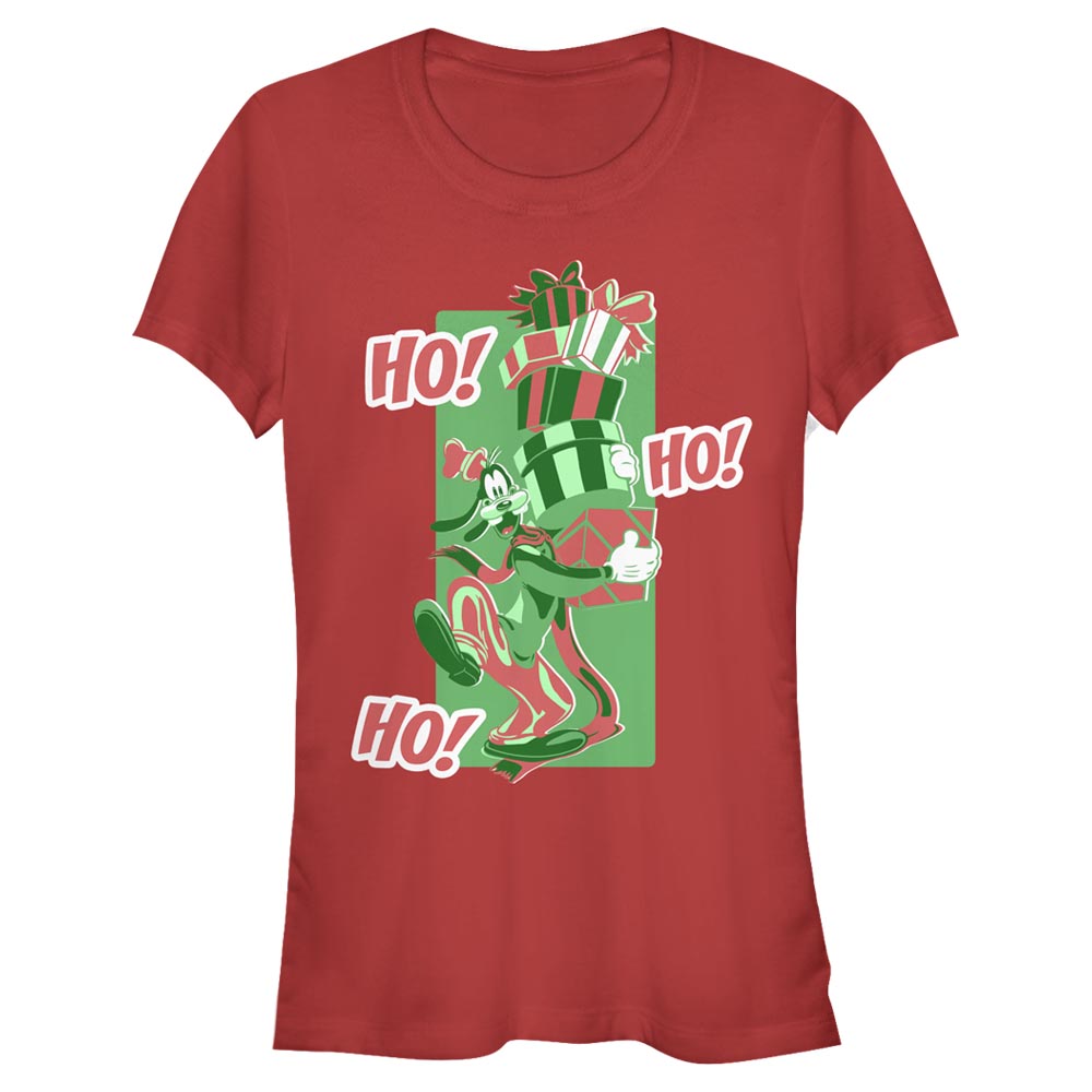 Disney Classics - Mickey Mouse - Dingo Ho Ho A-Hyuk - Christmas - Femme T-shirt