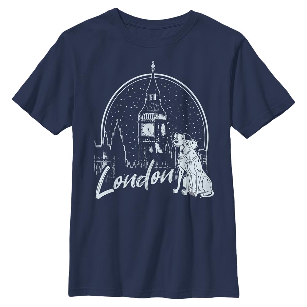 Disney Classics - Les 101 Dalmatiens - Pongo & Perdita London Pups - Enfant T-shirt