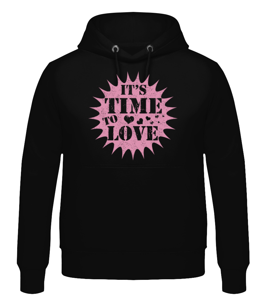 It's Time To Love · Sweat à capuche Homme