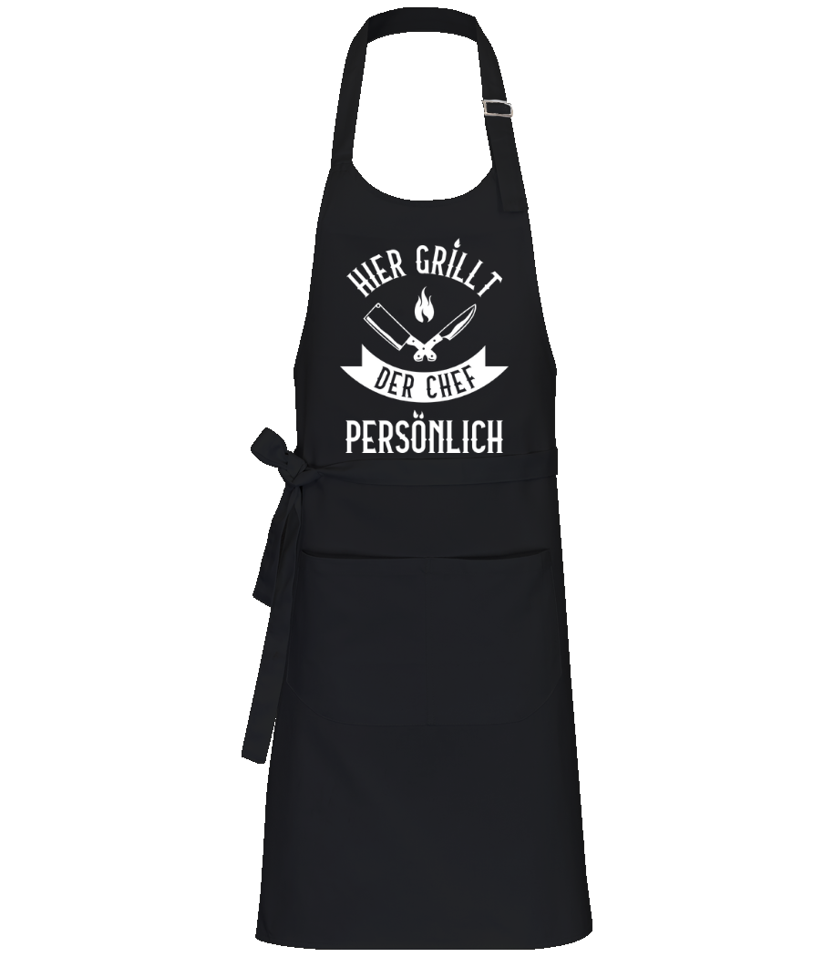 Hier Grillt Der Chef Persoenlich · Profi Kochschürze