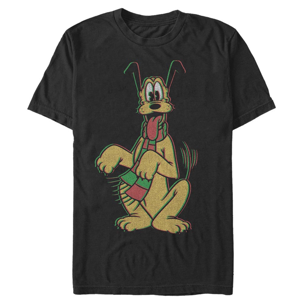 Disney Classics - Mickey Mouse - Pluto Holiday Colors - Christmas - Homme T-shirt