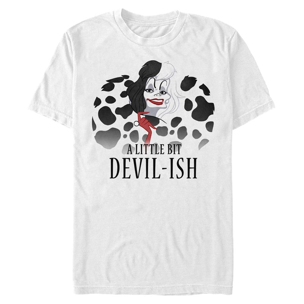 Disney - Les 101 Dalmatiens - Cruella d'Enfer Scary Evil Cruella - Homme T-shirt
