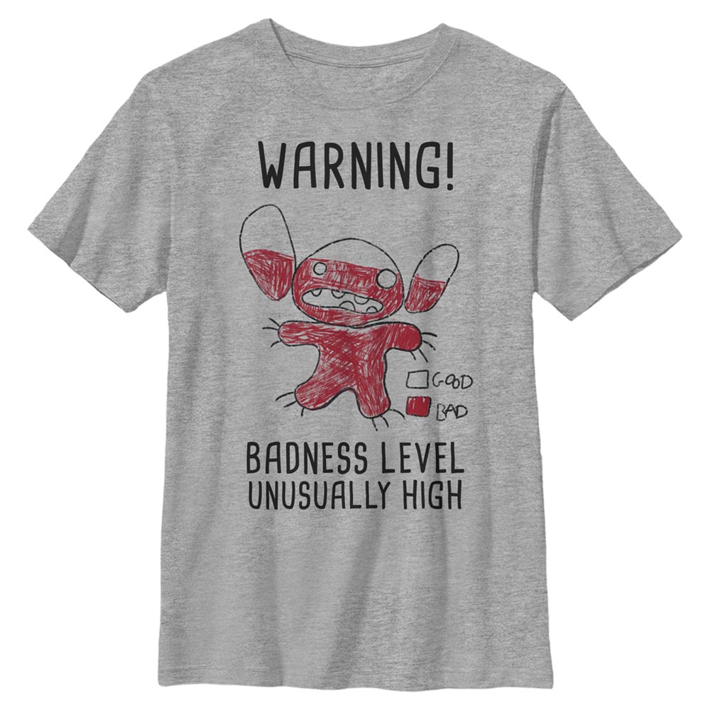 Disney Classics - Lilo & Stitch - Stitch Warning Drawing - Enfant T-shirt