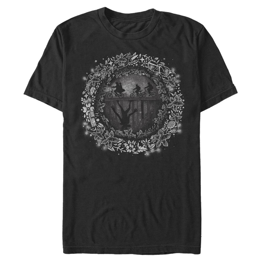 Netflix - Stranger Things - Photo de groupe Into the UpsideDown - Homme T-shirt