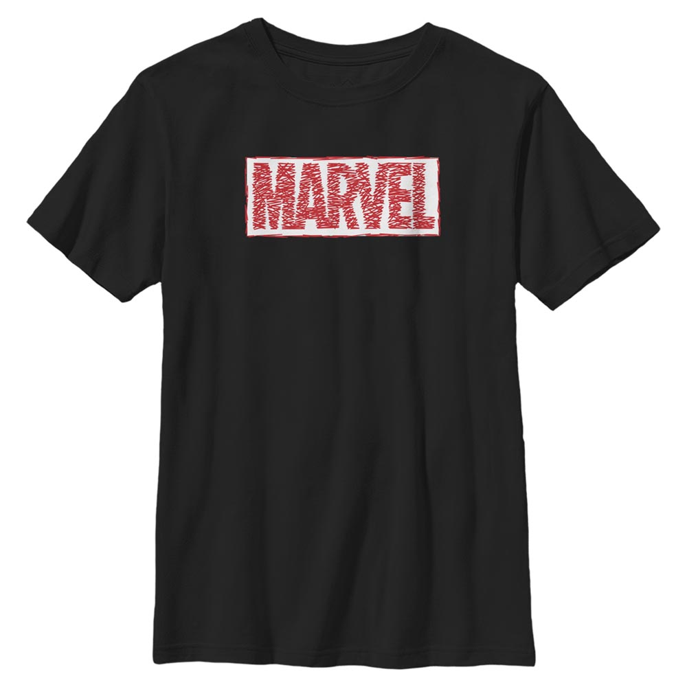 Marvel - Logo Scribble - Enfant T-shirt