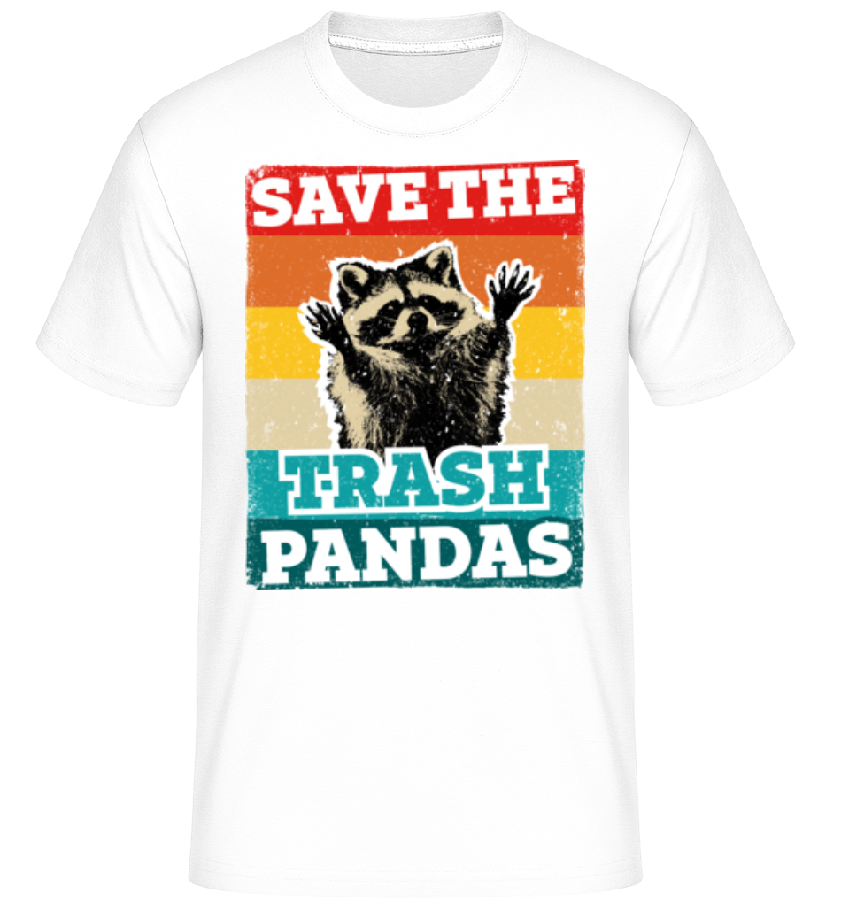 Save The Trash Pandas ·  T-Shirt Shirtinator homme