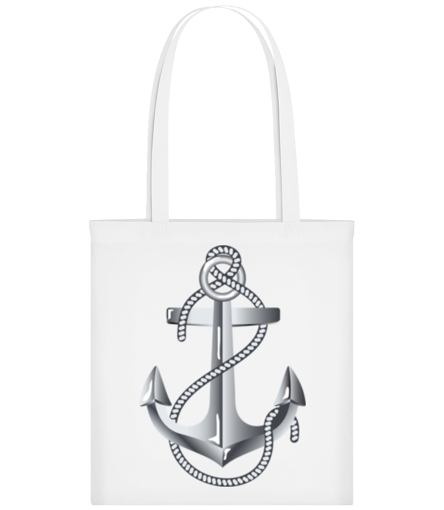 Anchor Rope Comic Silver · Tote Bag