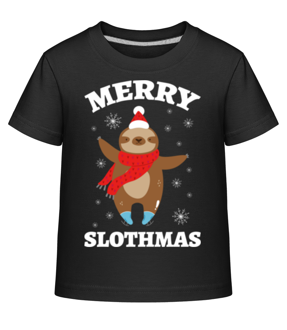 Merry Slothmas · T-shirt shirtinator Enfant