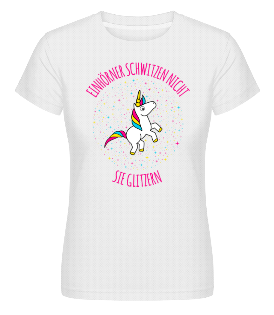 Einhörner Glitzern · Frauen Funktionsshirt