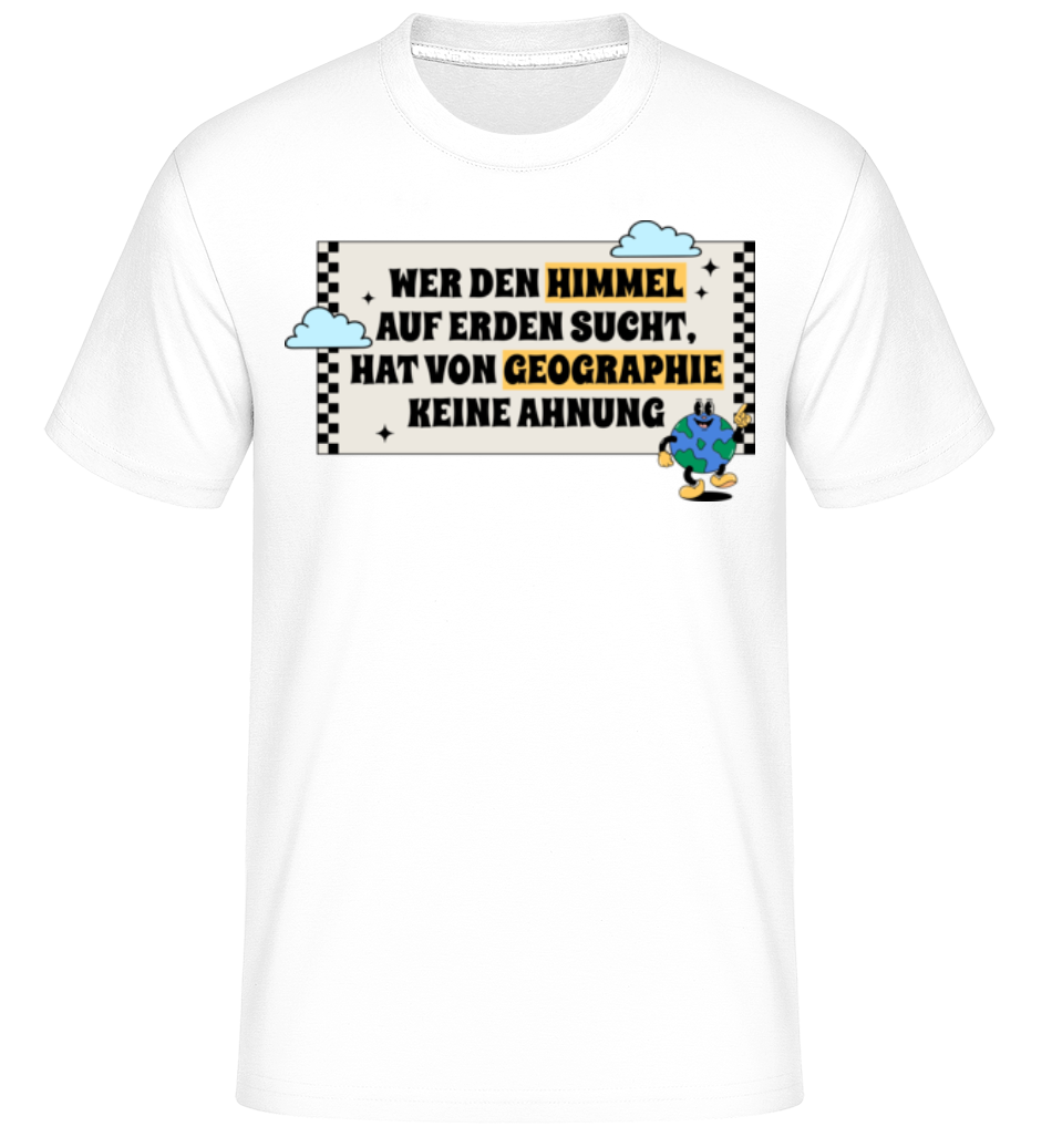 Im Geographieunterricht Geschlafen · Shirtinator Männer T-Shirt