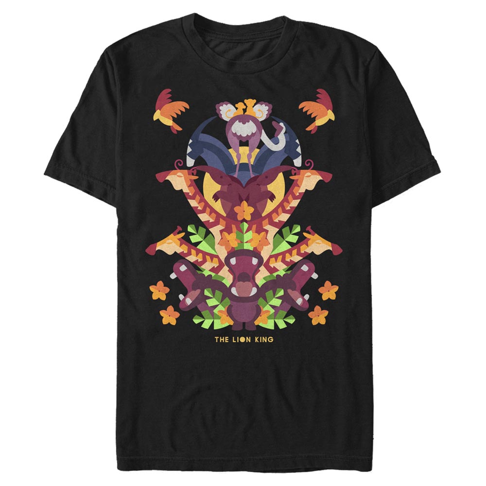 Disney - Le Roi lion - Simba et Nala Animal Tower - Homme T-shirt