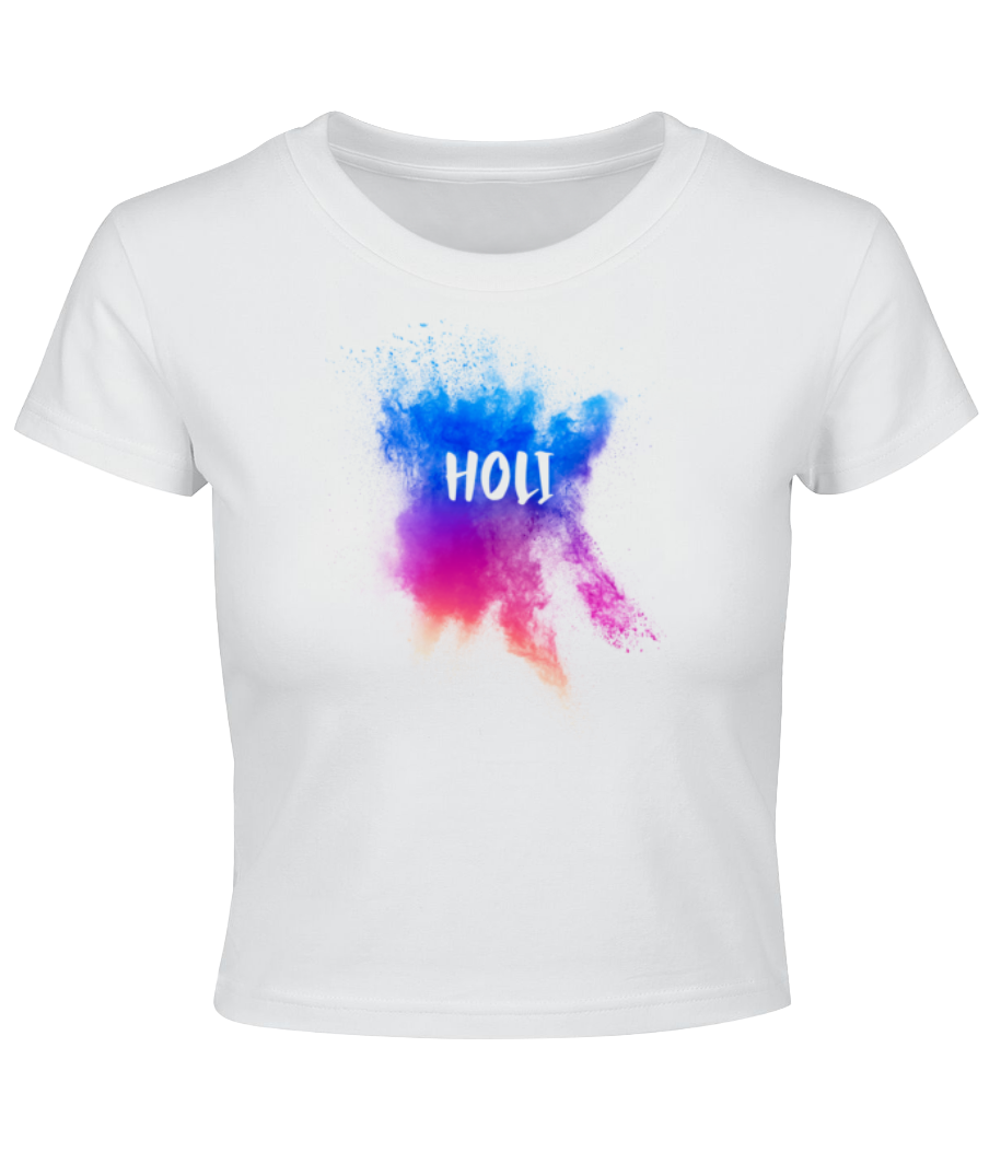 Holi Color Bomb · Crop top