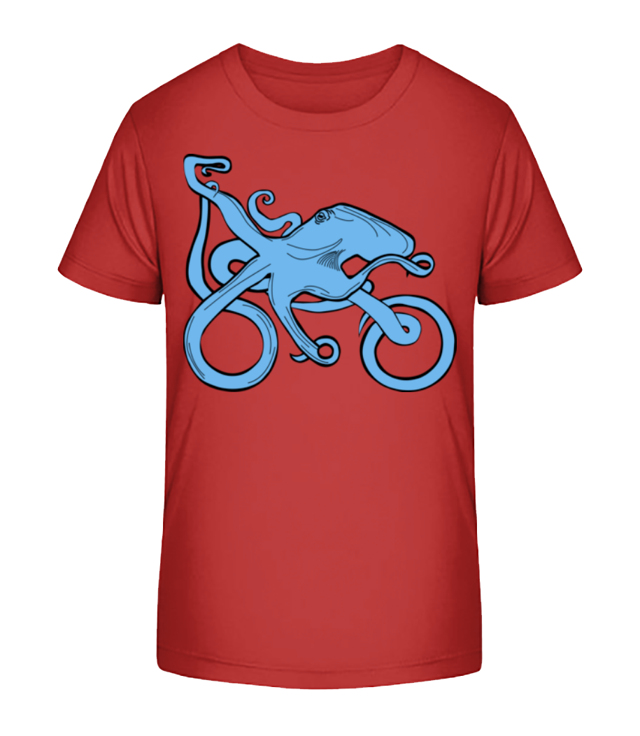 Motorcycle Octopus · T-shirt bio Enfant Stanley Stella 2.0