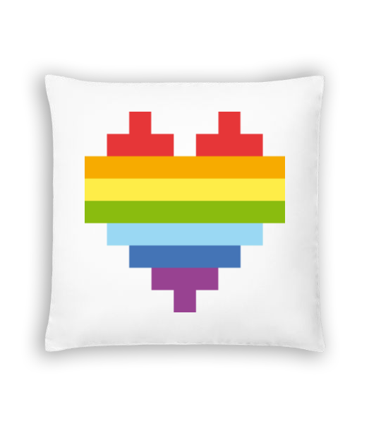 Rainbow Heart · Coussin