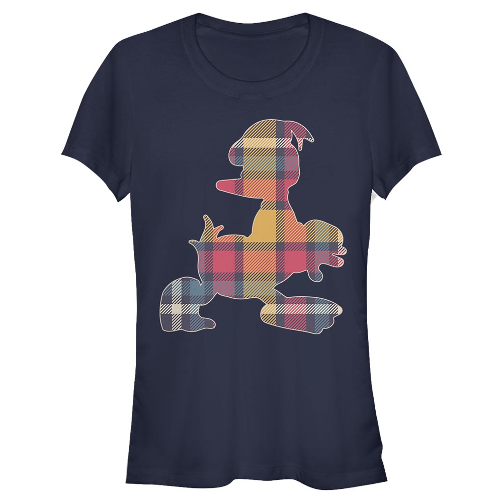 Disney Classics - Mickey Mouse - Donald Duck Donald in Plaid - Femme T-shirt