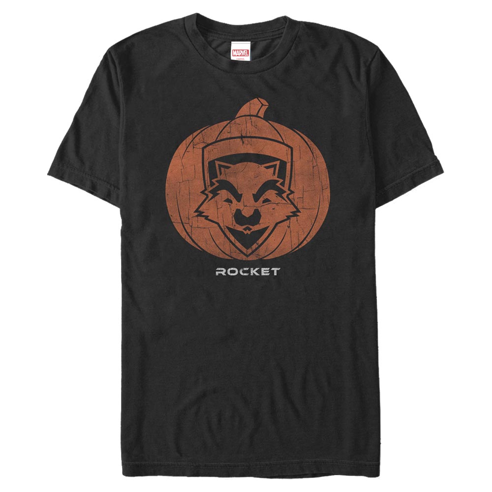 Marvel - Les Gardiens de la Galaxie - Rocket Pumpkin - Halloween - Homme T-shirt