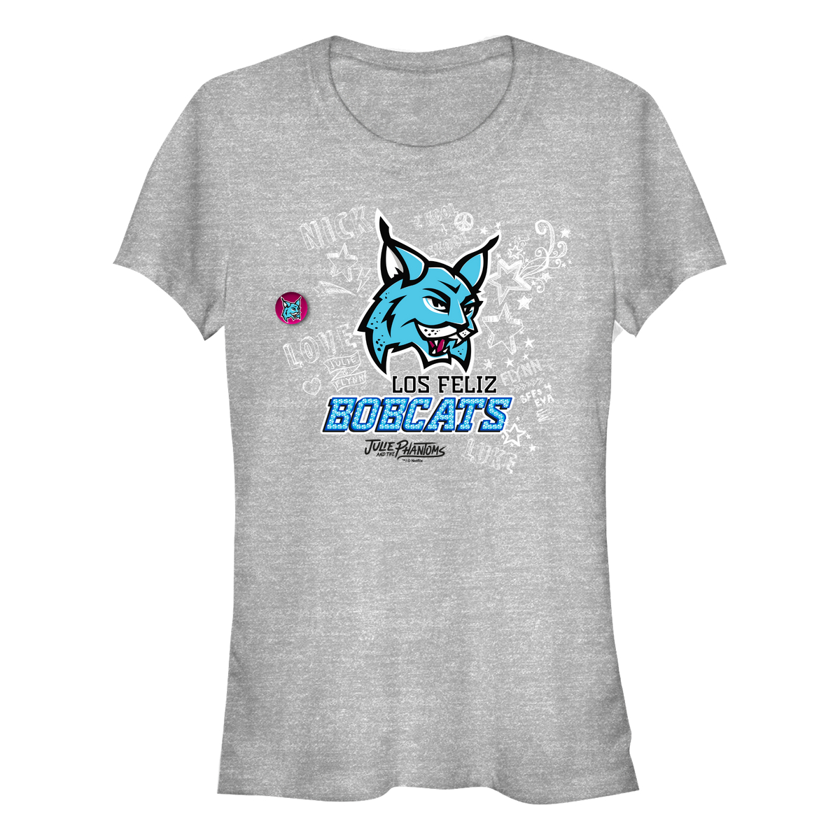 Netflix - Julie And The Phantoms - Logo Los Feliz Doodles - Femme T-shirt
