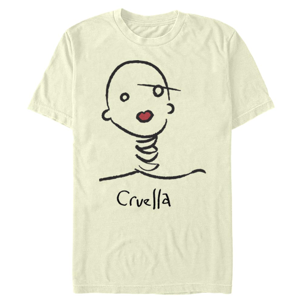 Disney Classics - Cruella - Doodle Cruella - Homme T-shirt