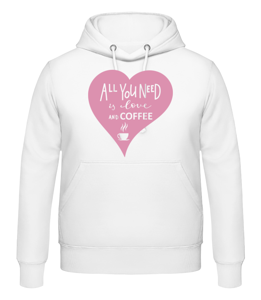 Love And Coffee · Sweat à capuche Homme