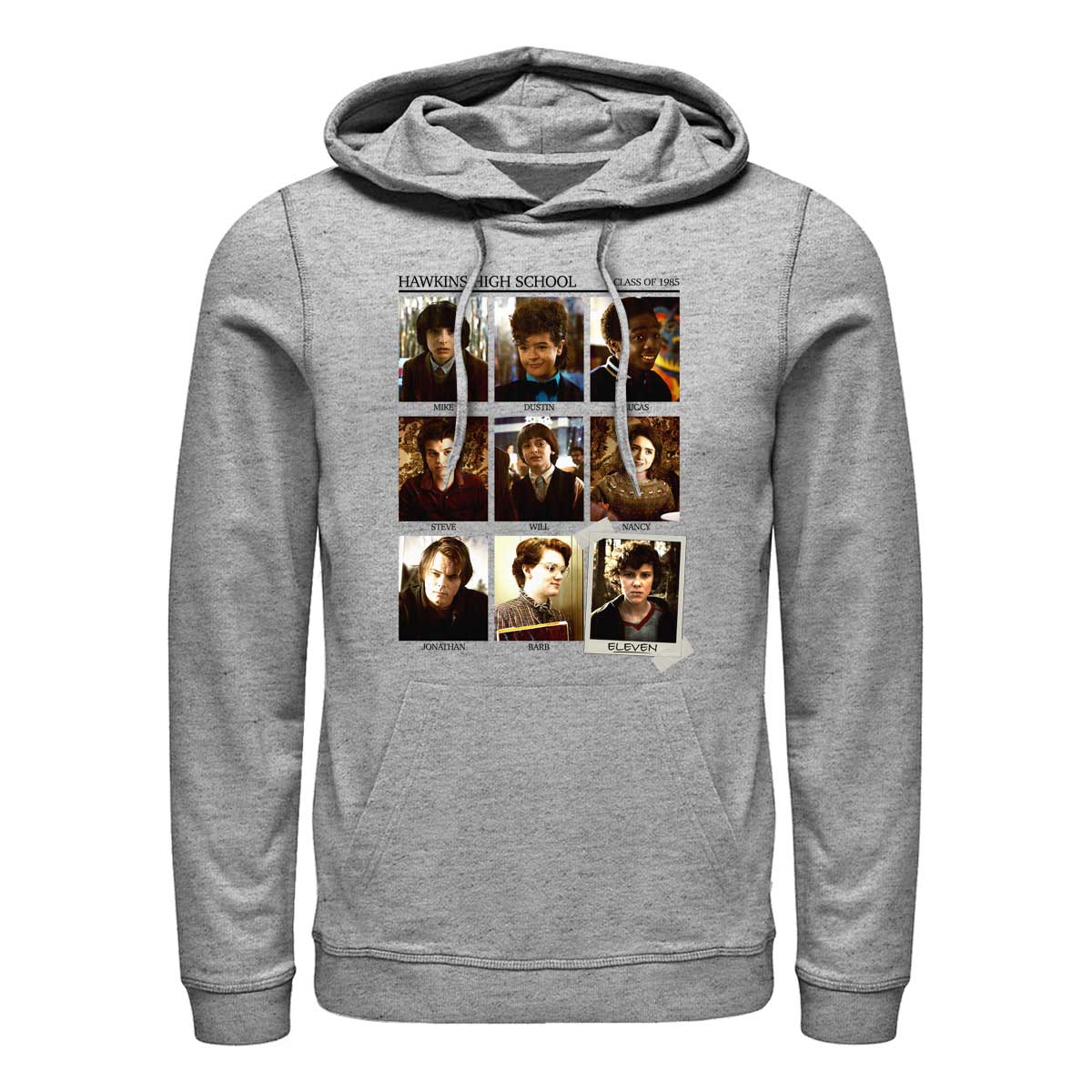 Netflix - Stranger Things - Photo de groupe Hawkins High - Unisex Sweat à capuche