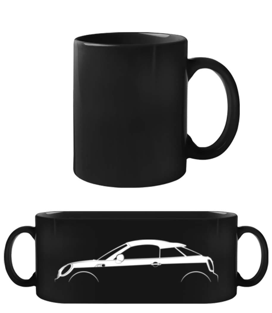 'Mini Cooper S Coupe (R58)' Silhouette · Tasse Noire