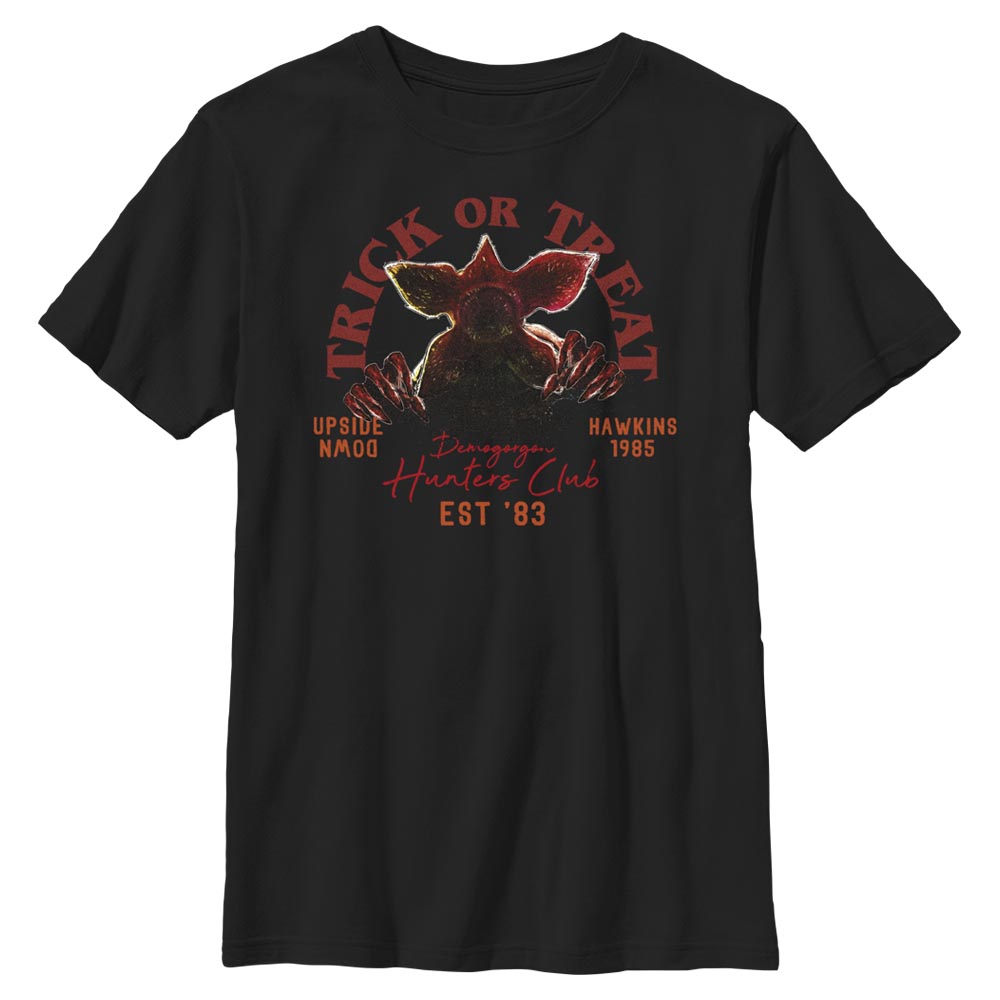 Netflix - Stranger Things - Demogorgon Trick Or Treat Hunters - Halloween - Enfant T-shirt
