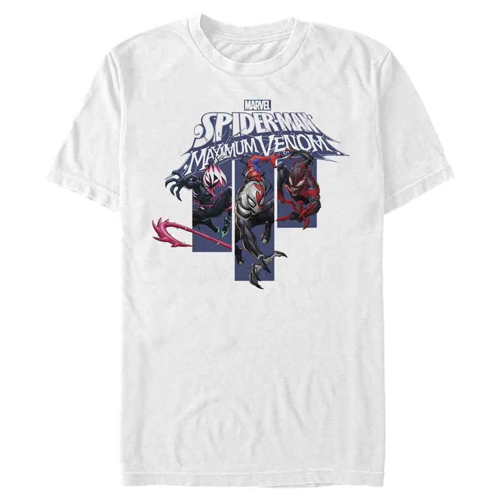 Marvel - Spider-Man Venom Banners - Homme T-shirt