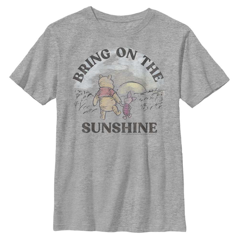Disney - Winnie l'ourson - Tigrou et Porcinet Bring On The Sunshine - Enfant T-shirt