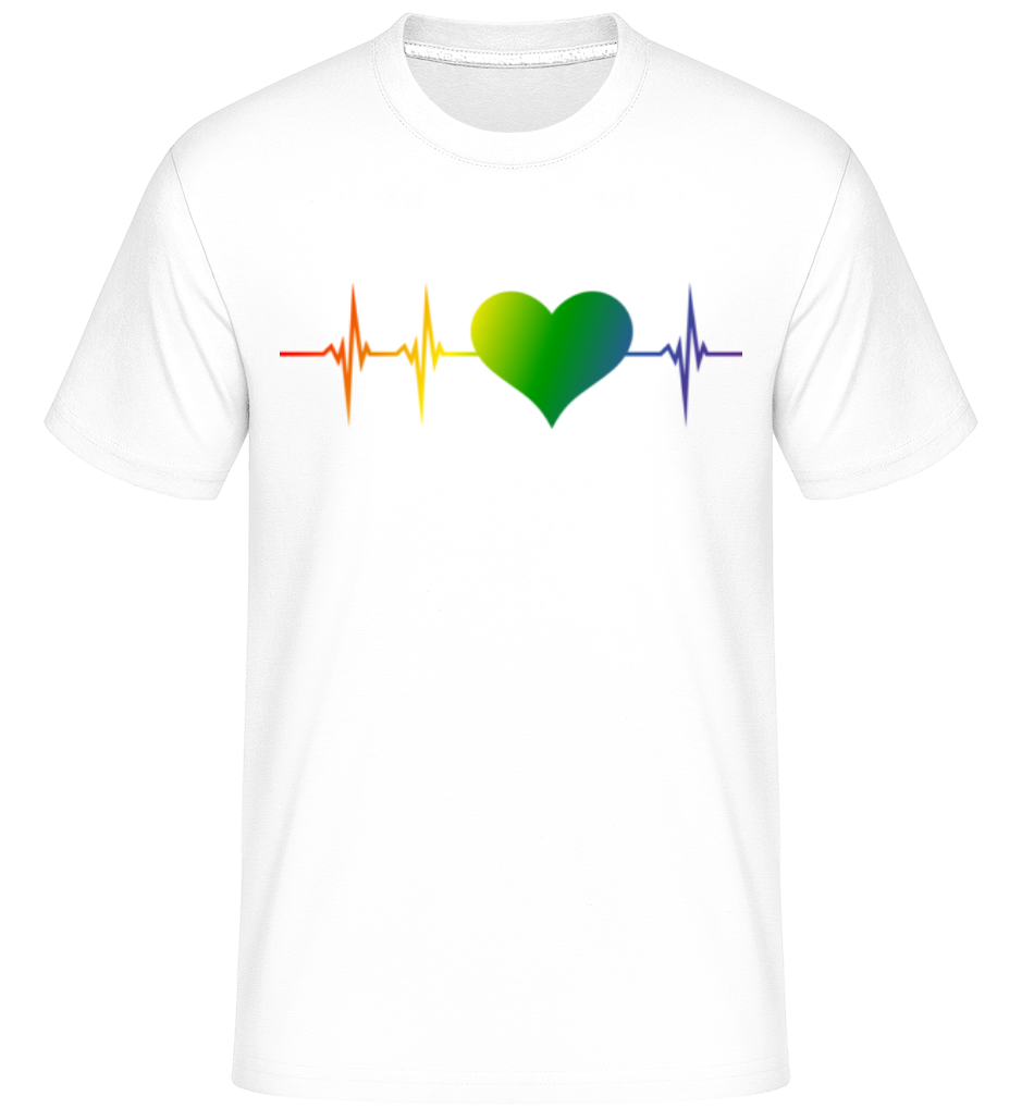 Battement de cœur LGBTQ ·  T-Shirt Shirtinator homme