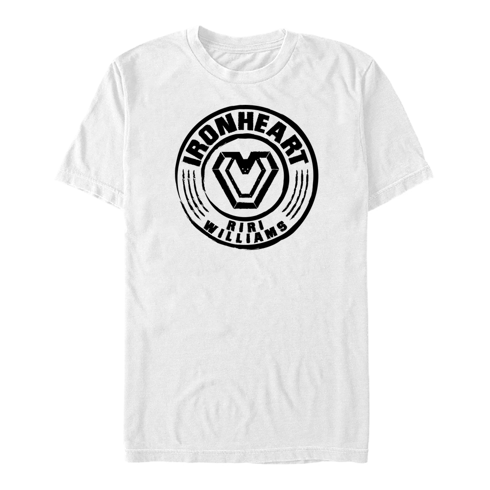 Marvel - Panthère noire Wakanda pour toujours - Iron Heart Name Badge - Homme T-shirt