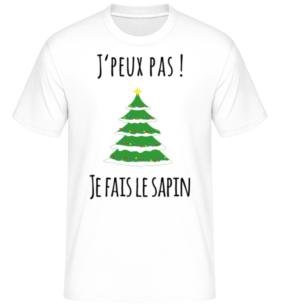 Je Fais Le Sapin ·  T-Shirt Shirtinator homme